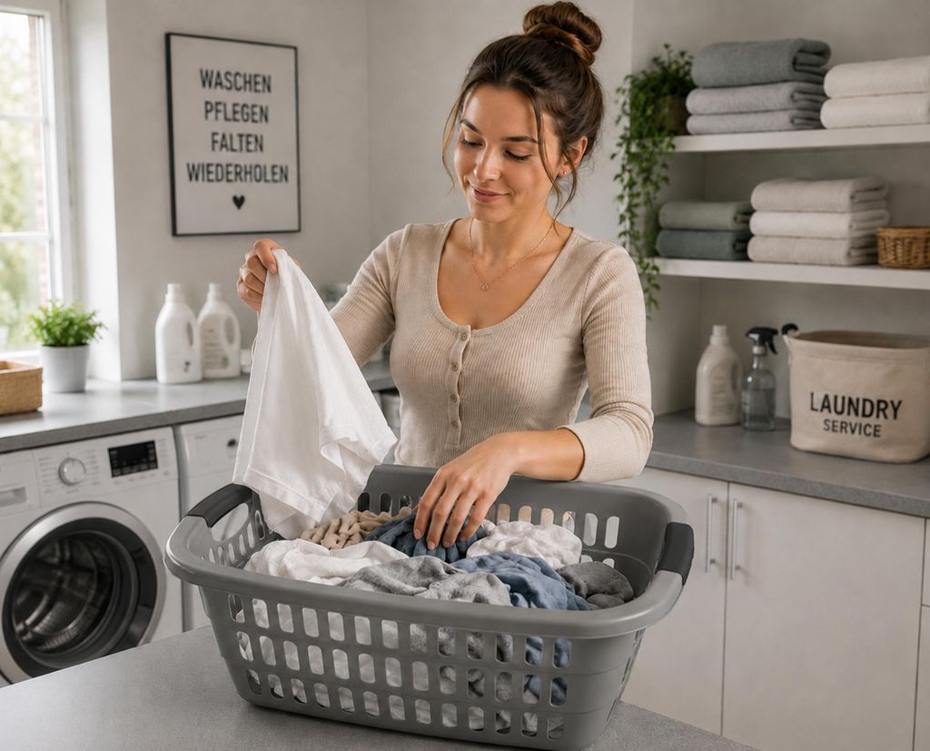 Wäschekorb Wäschekörbe Plastik Kunststoff Wäsche Korb  Produktbild 