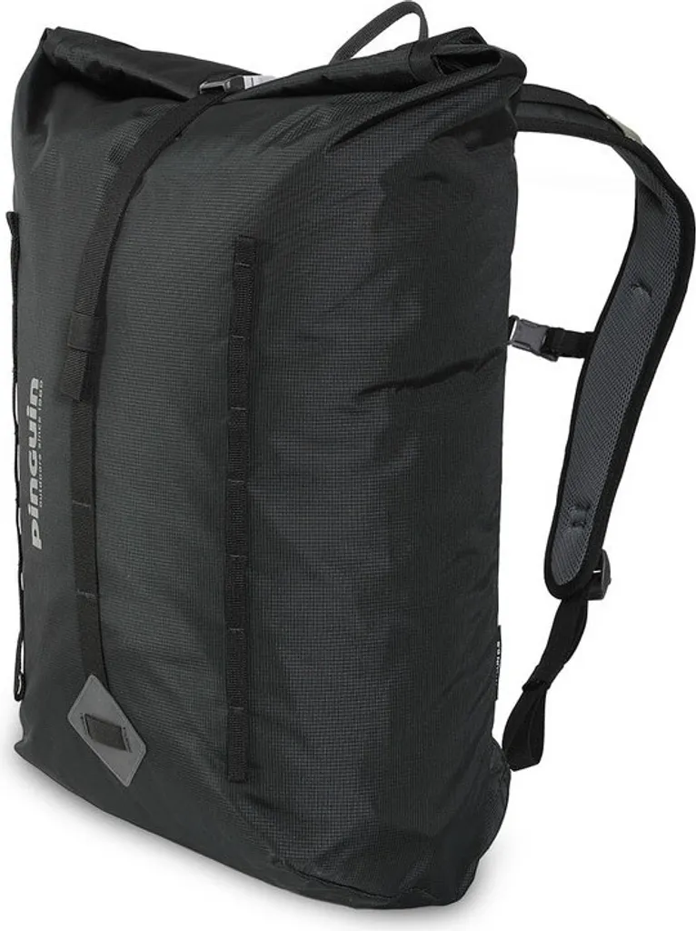 Sac à dos urbain 25L noir imperméable avec poche PC portable 15