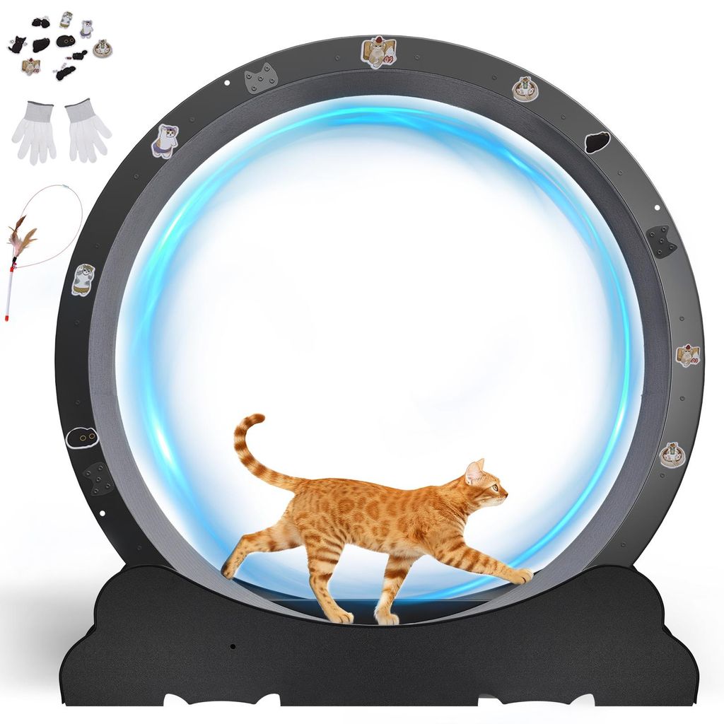 GTPLAYER ruota da corsa per gatti, ruota da corsa per Immagine del prodotto 