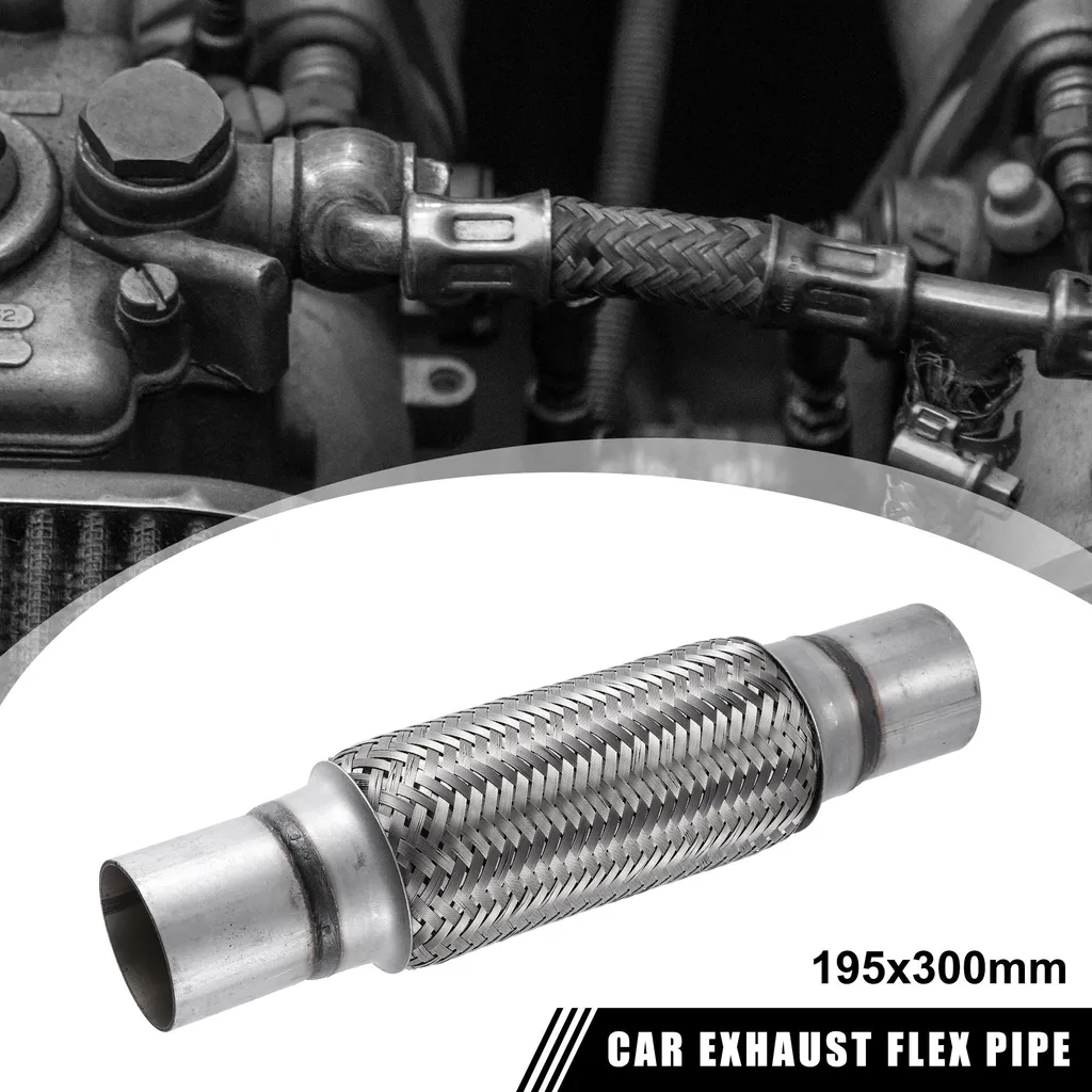 Flexible d'échappement en acier inoxydable anti-vibration 2 po
