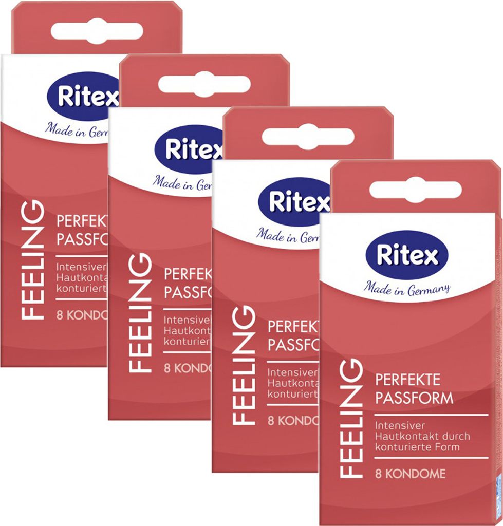 32x Ritex Feeling Kondome konturiert - Standardgröße