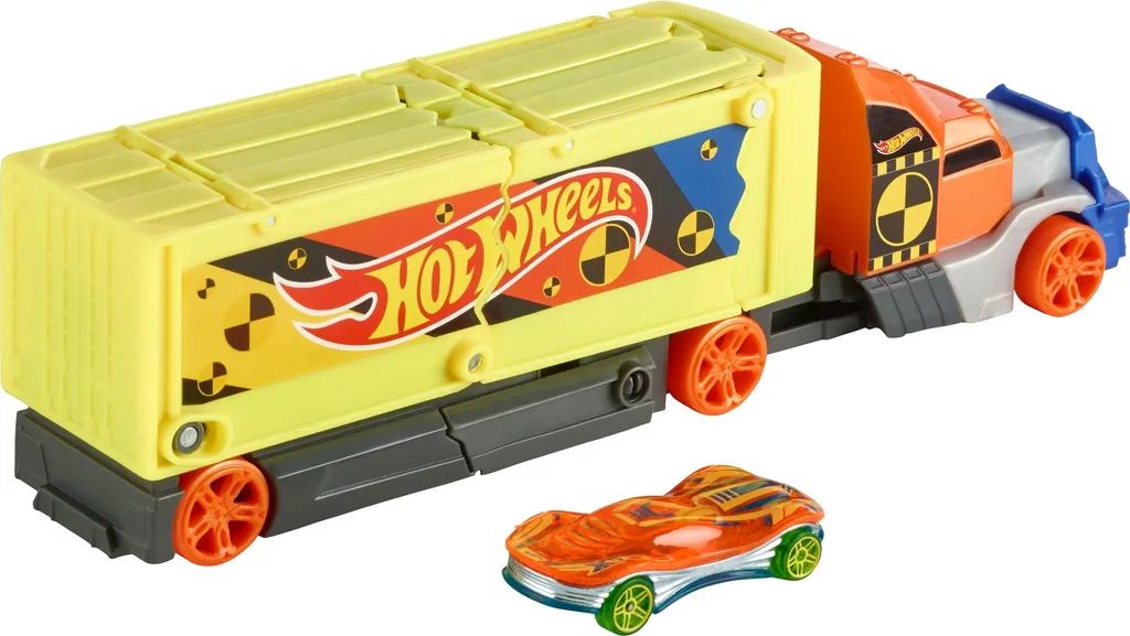 Rangement et Jeu 2-en-1 avec le Téléporteur Hot Wheels Super Stunt