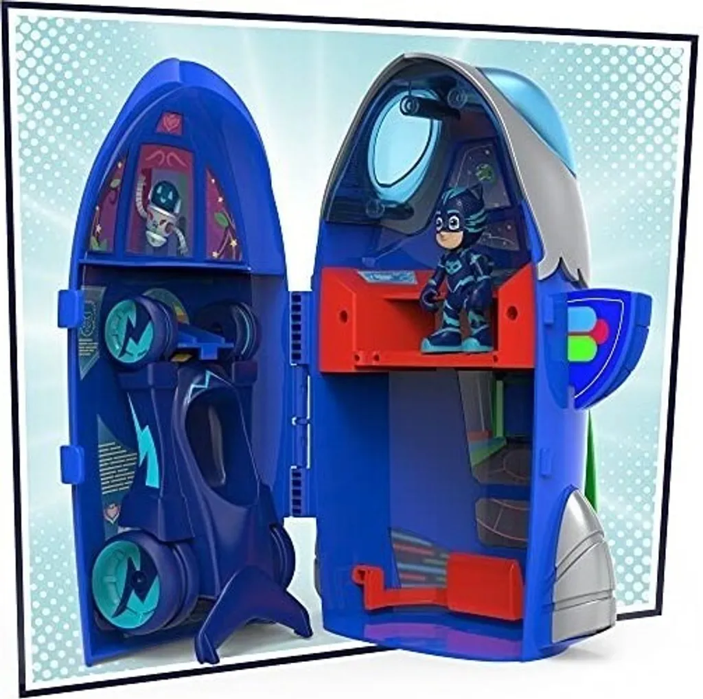 Quartier Général Pj Masks 2 en 1 : Le Cadeau Idéal pour Enfants dès 3 Ans