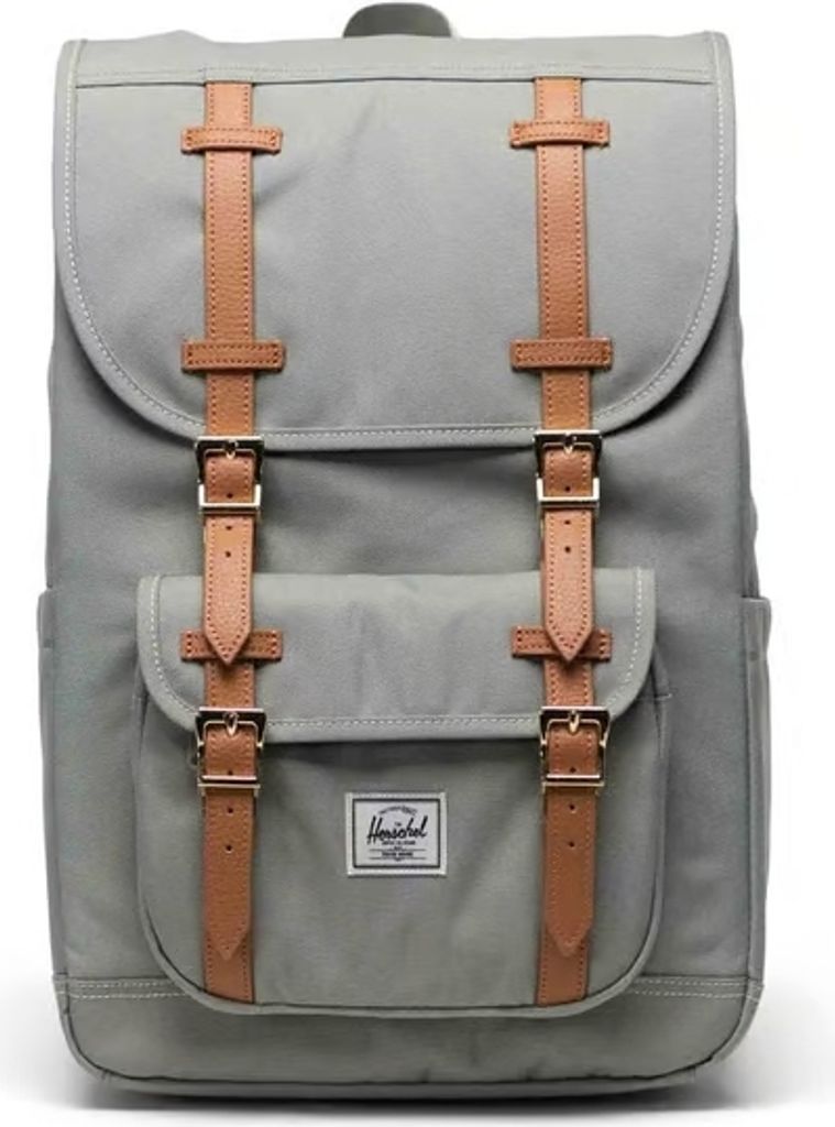 Herschel Little America Mid Backpack Seagrass/White Stich Rucksack