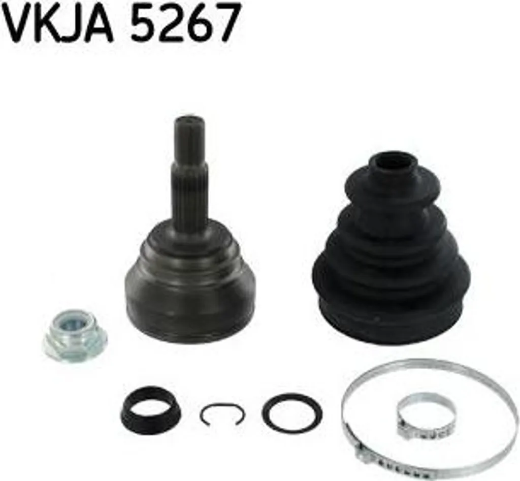 Supprimez les claquements du cardan avec le joint SKF VKJA 5267 pour Polo