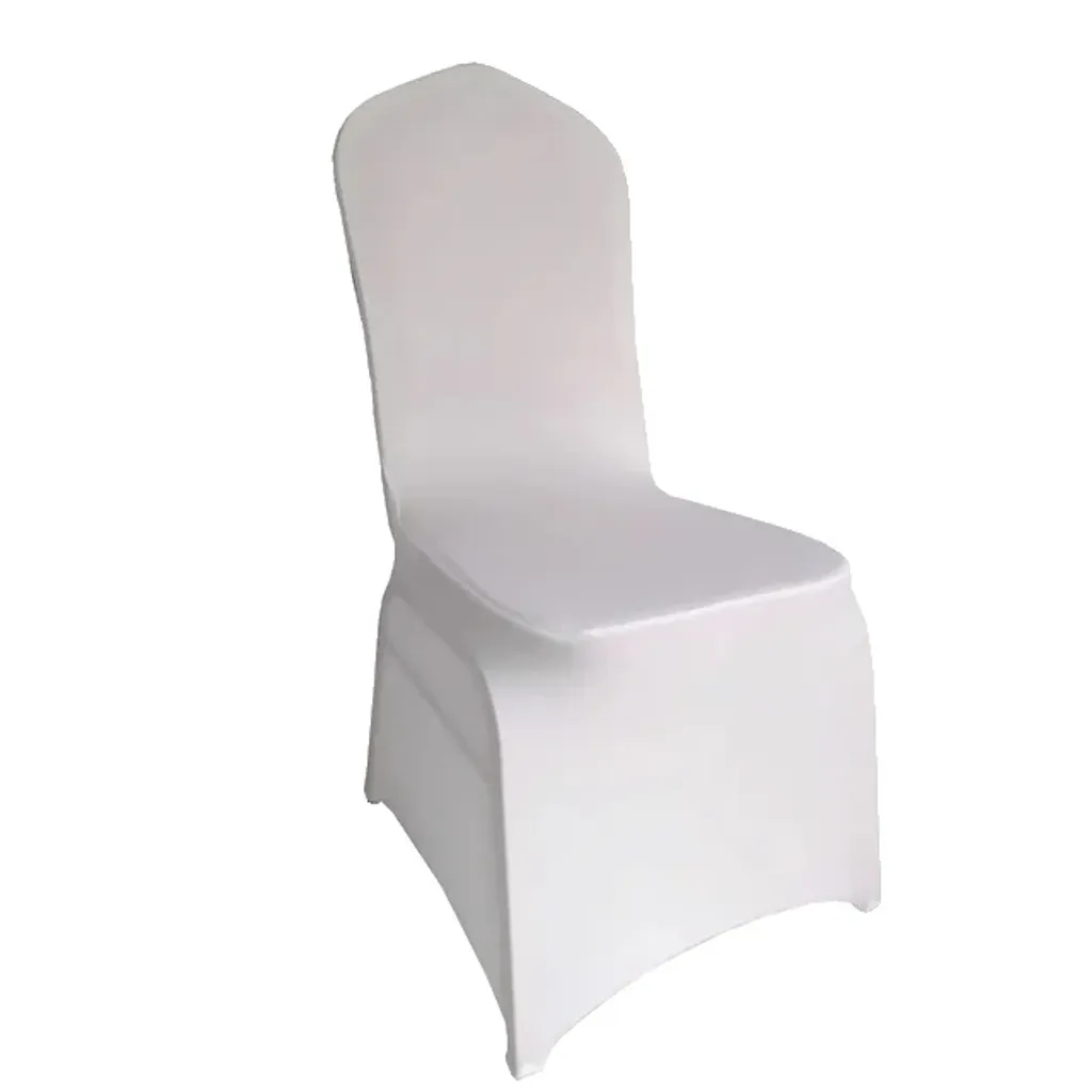 20 Fodere Sedie Spandex Bianco per Catering e Banqueting