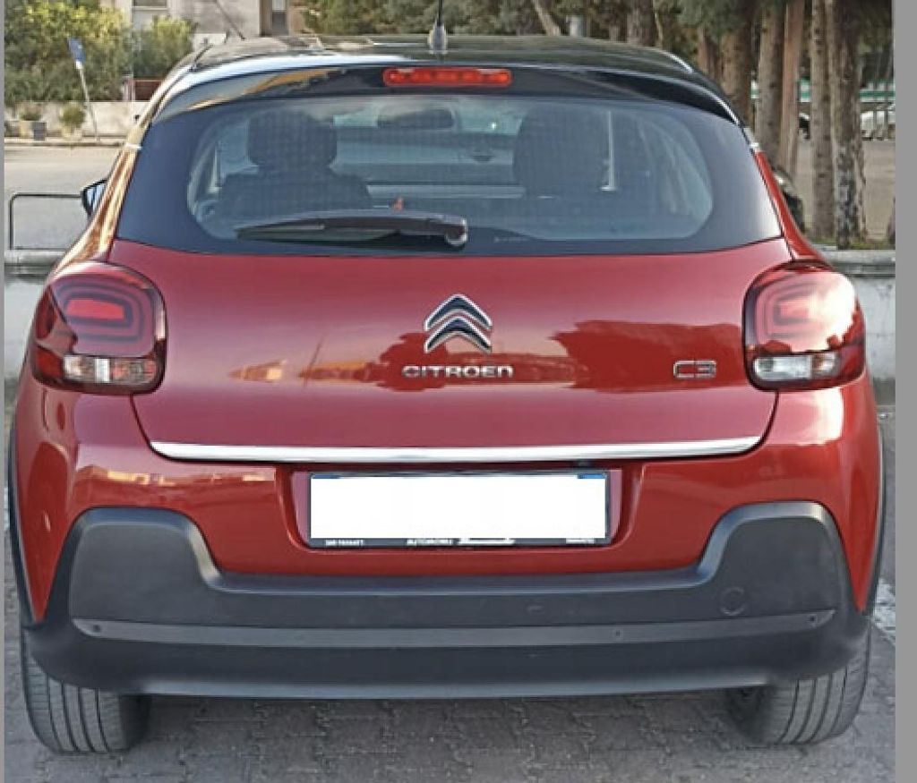 Citroen C3 III 2017 - Chromleiste, Chrom-Heckklappe