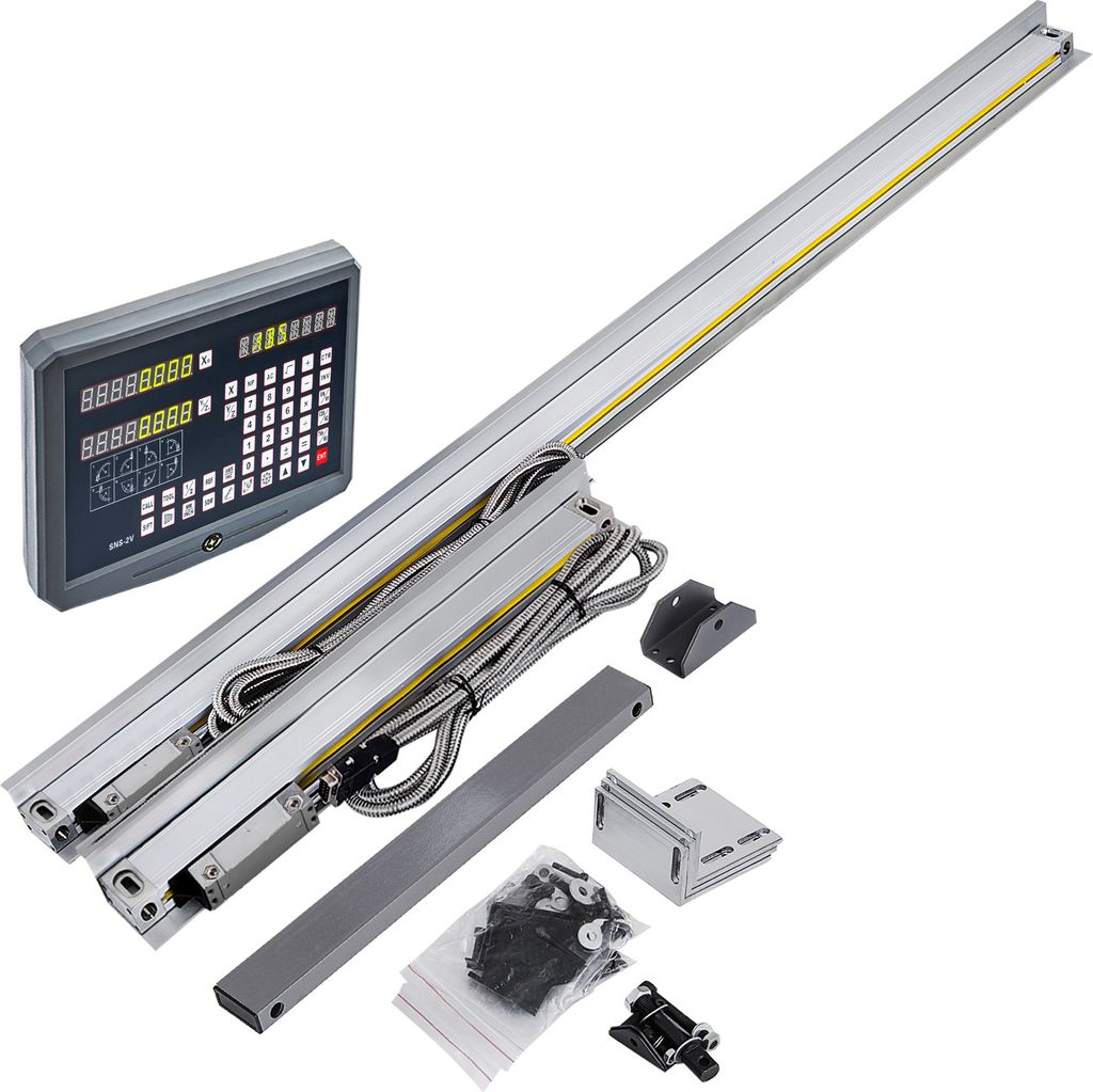 VEVOR 2 Achsen Digitalanzeige Linear Scale Hochpräzise, Produktbild 