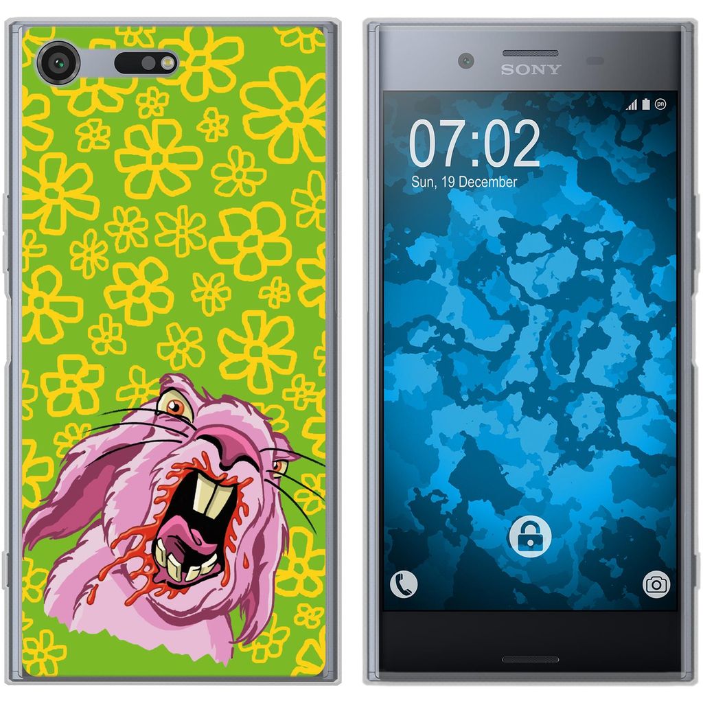 PhoneNatic Case kompatibel mit Sony Xperia XZ Premium Silikon-Hülle Ostern M5