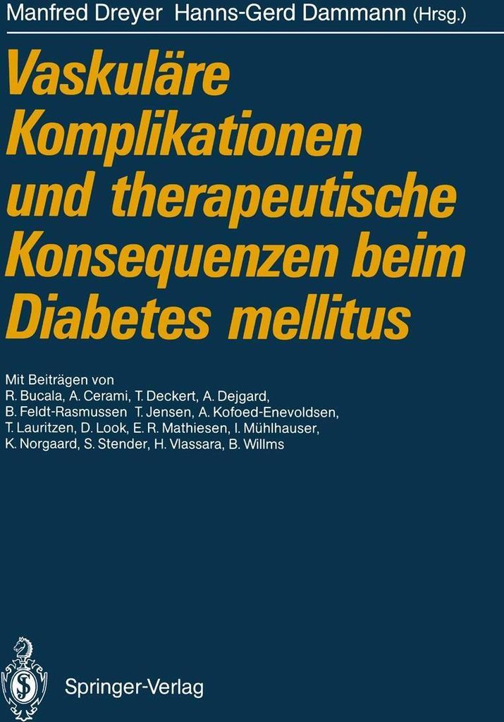 Vaskuläre Komplikationen und therapeutische Konsequenzen beim Diabetes mellitus
