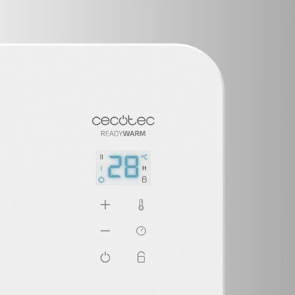 Cecotec Readywarm 6650 Crystal Convecteur Électrique en Verre Blanc 2000W - 10