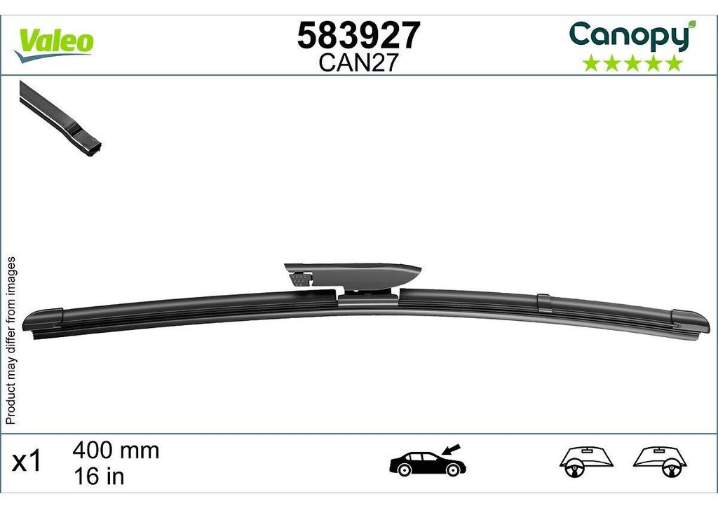 VALEO CANOPY CANOPY Scheibenwischer Wischblatt für RENAULT Produktbild 