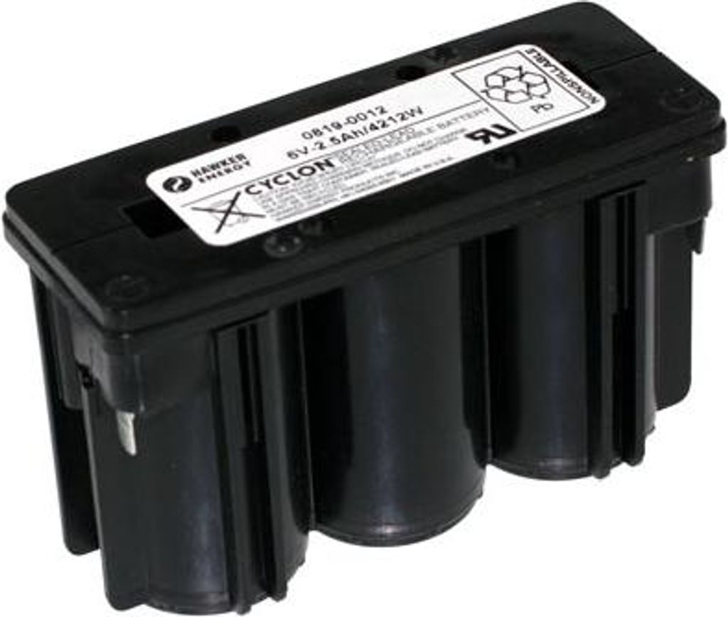 Gates Blei-Akku 6V / 2,5Ah 0819-0012 - Pb2,5-6 Faston 4,8