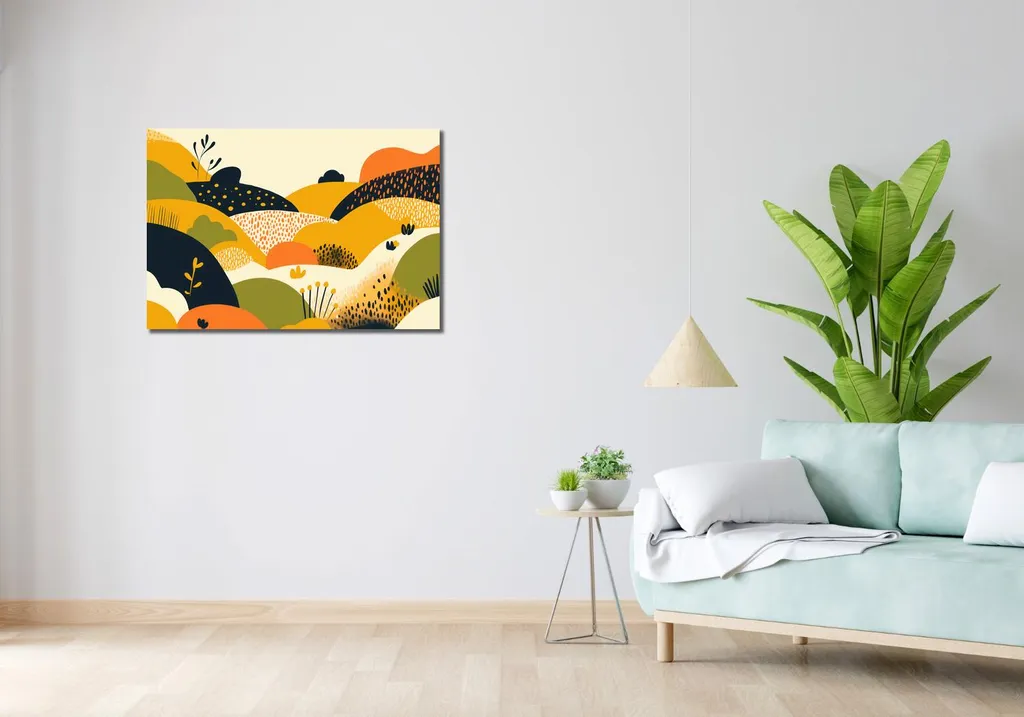 Image Paysage 90x60 cm : Solution pour Murs Vides et Manque de Lumière - 2