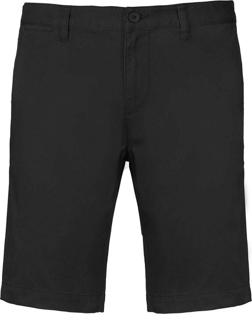 Kariban Herren Chino-Bermudashorts PC3410 (3XL) (Schwarz)