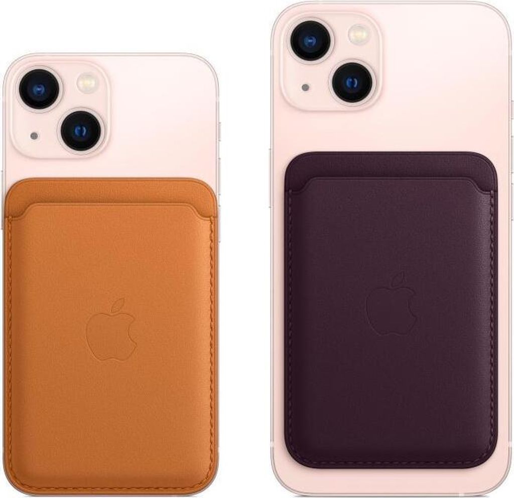 Apple iPhone Leather Wallet for MagSafe A2688 Midnight Neu Produktbild 5