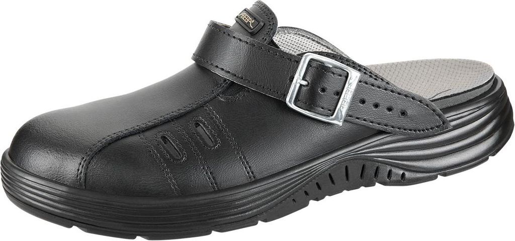 Abeba Sicherheitsschuhe x-light SB Clog schwarz CE SRC