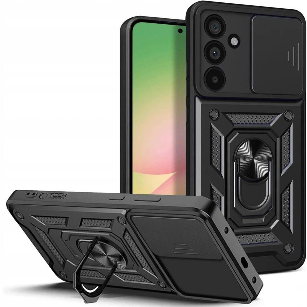 Tech-Protect Camshield Pro Galaxy A57 5G Čierny Ochranný Obrázok produktu 