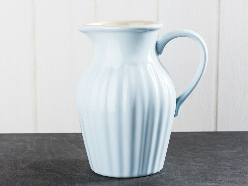 IB Laursen MYNTE Kanne 1,7 Liter Blau Keramik Geschirr STILLWATER Krug Karaffe