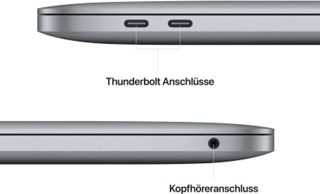 Apple MacBook Pro 13-inch M2 512GB SSD - Space Grey Produktbild 14