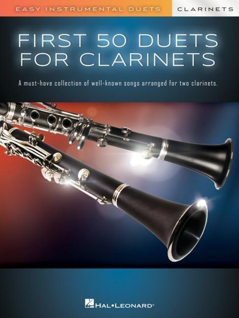 First 50 Duets for Two Clarinets - Easy Instrumental Duets