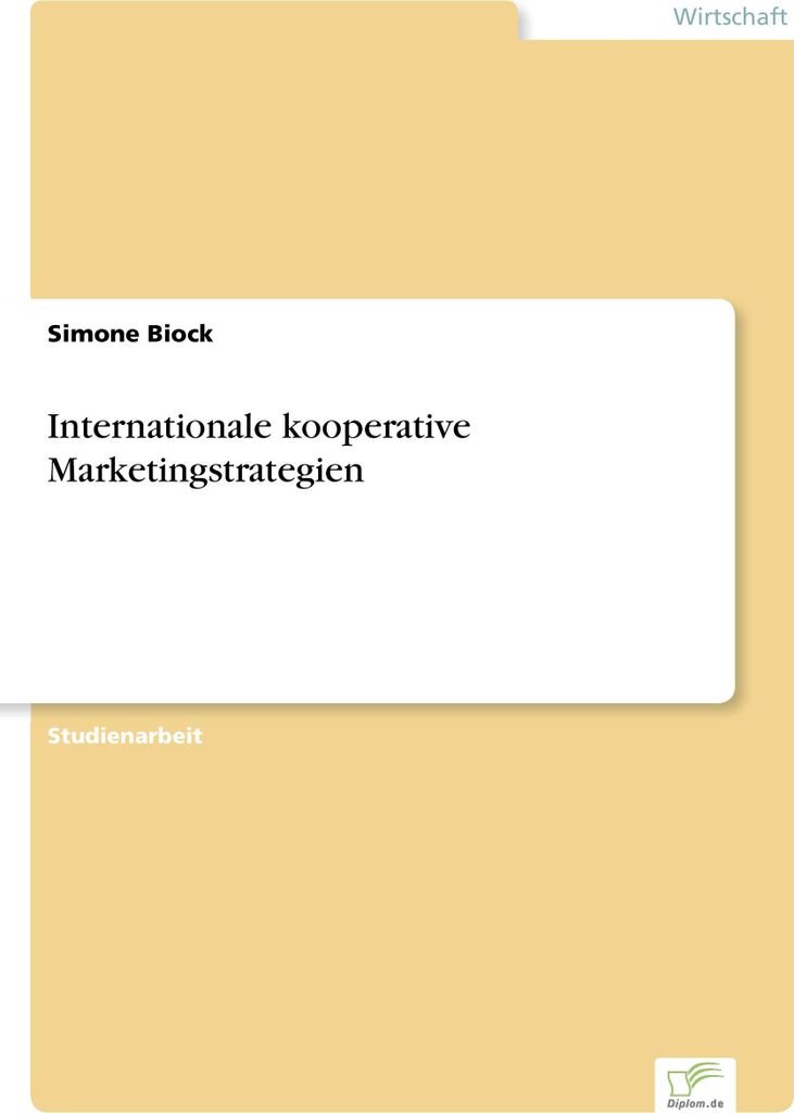 Internationale kooperative Marketingstrategien