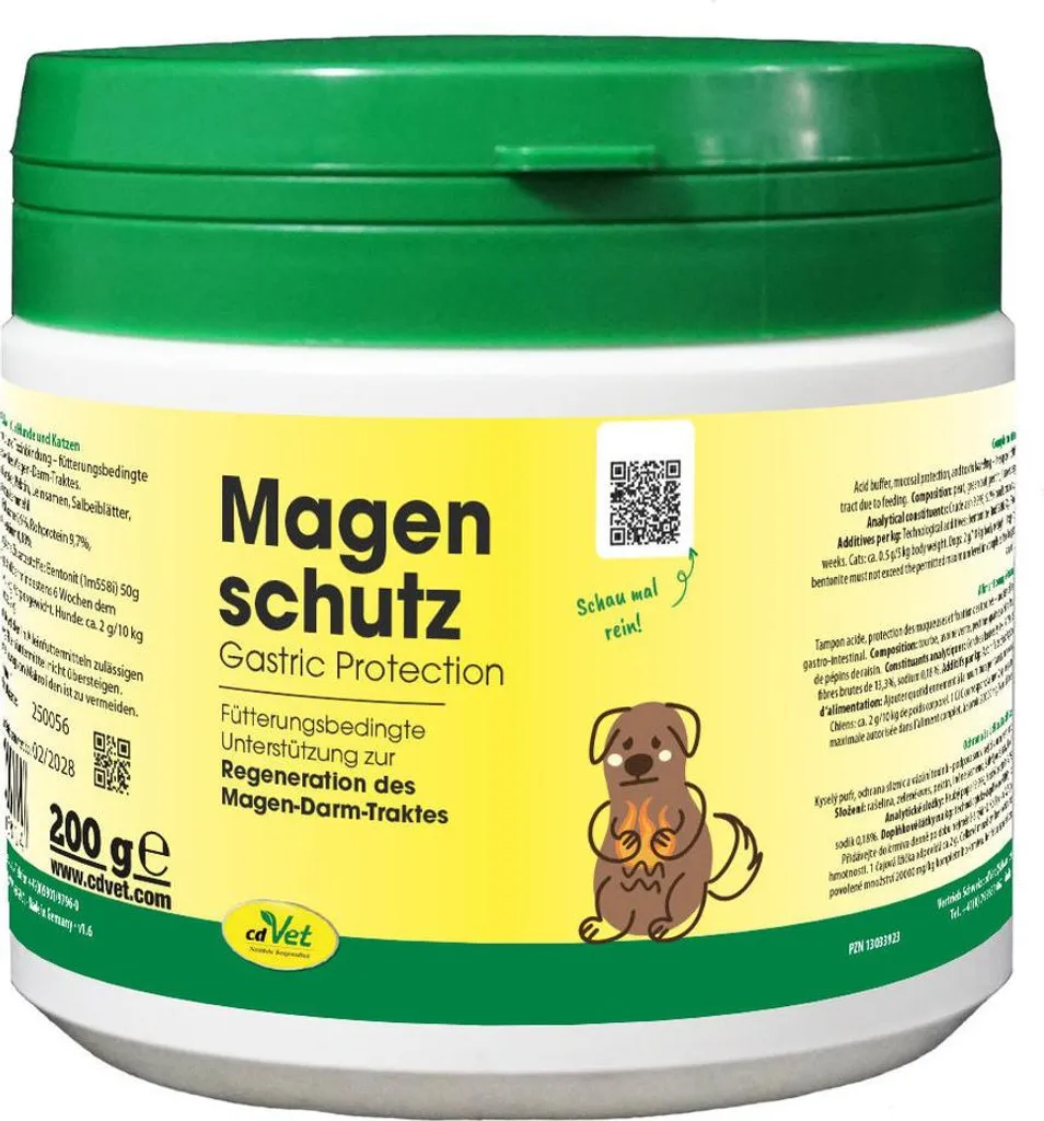 Polvere Stomaco Cane 200g - Stop Bruciore e Nausea - Formato Scorta