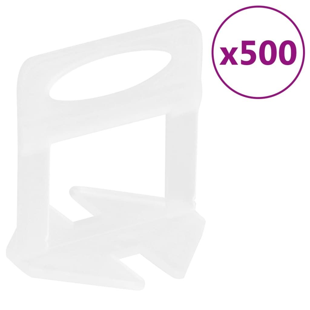 Sistema di Livellamento per Piastrelle 250 Cunei 500 Clip Immagine del prodotto 