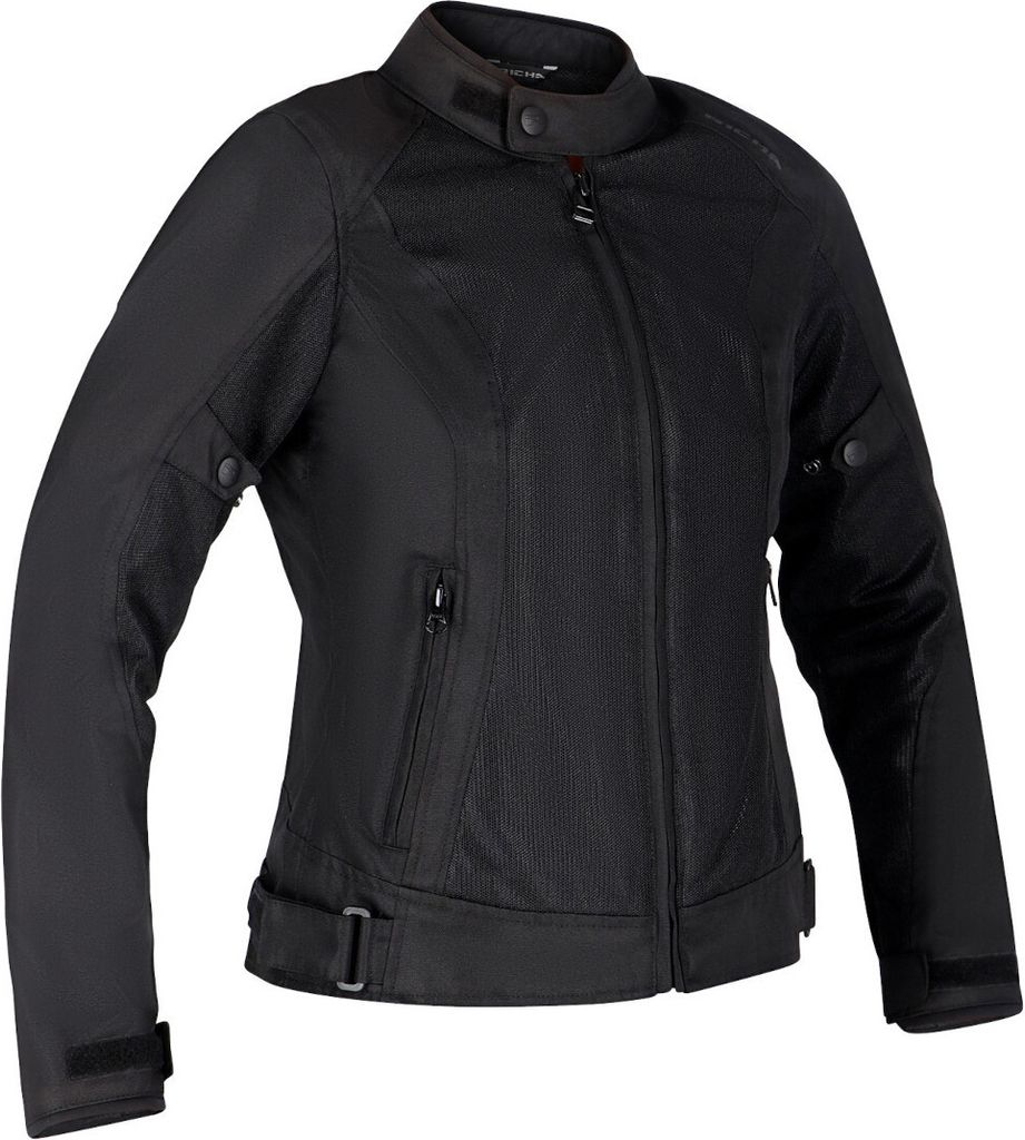 Richa Airsummer Damen Motorrad Textiljacke, schwarz, L