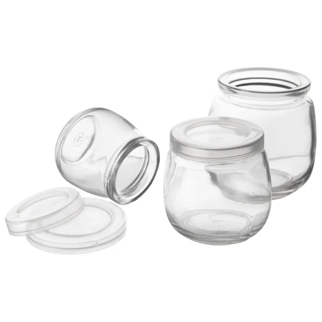 Barattolo per yogurt e dessert 200 ml 12 pz. - 8