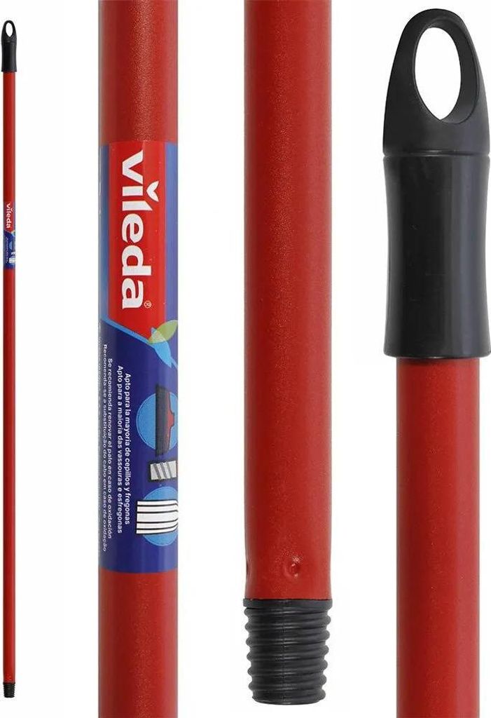 Vileda Canna Universale 140 Cm Rosso Rosso Taglia Unica Immagine del prodotto 