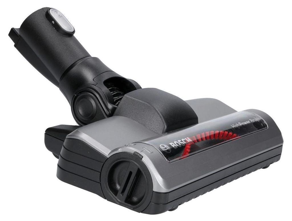 A close-up studio shot of a Bosch vacuum cleaner attachment.
