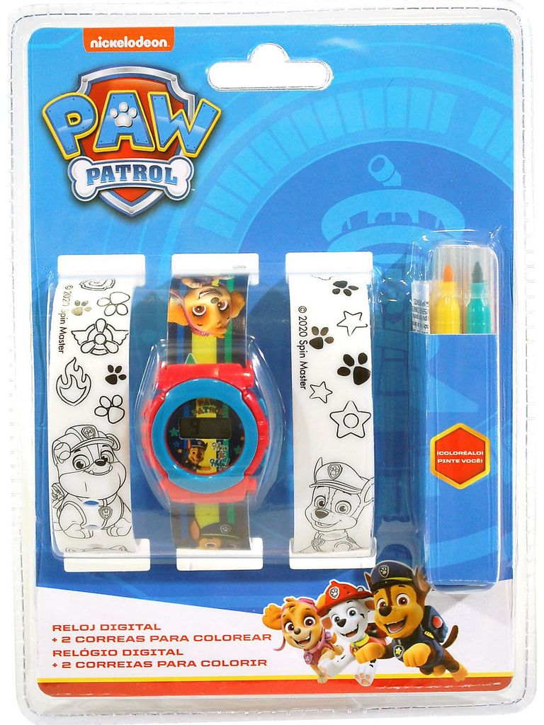 Kids Euroswan Mario Digital-Armbanduhr – Bunt, Mit Verstellbarem Armband, Für Kinder Ab 3 Jahren