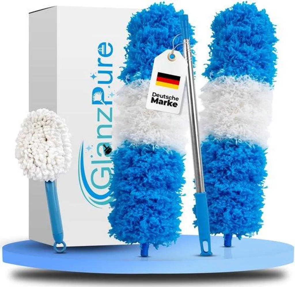 Plumeau extensible 2,5m : éliminez la poussière en hauteur sans effort