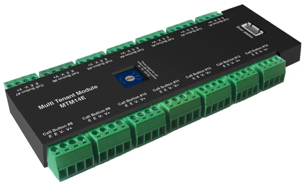 DoorBird MTM14E Module avec Écran LCD et Navigation pour Multi-résident