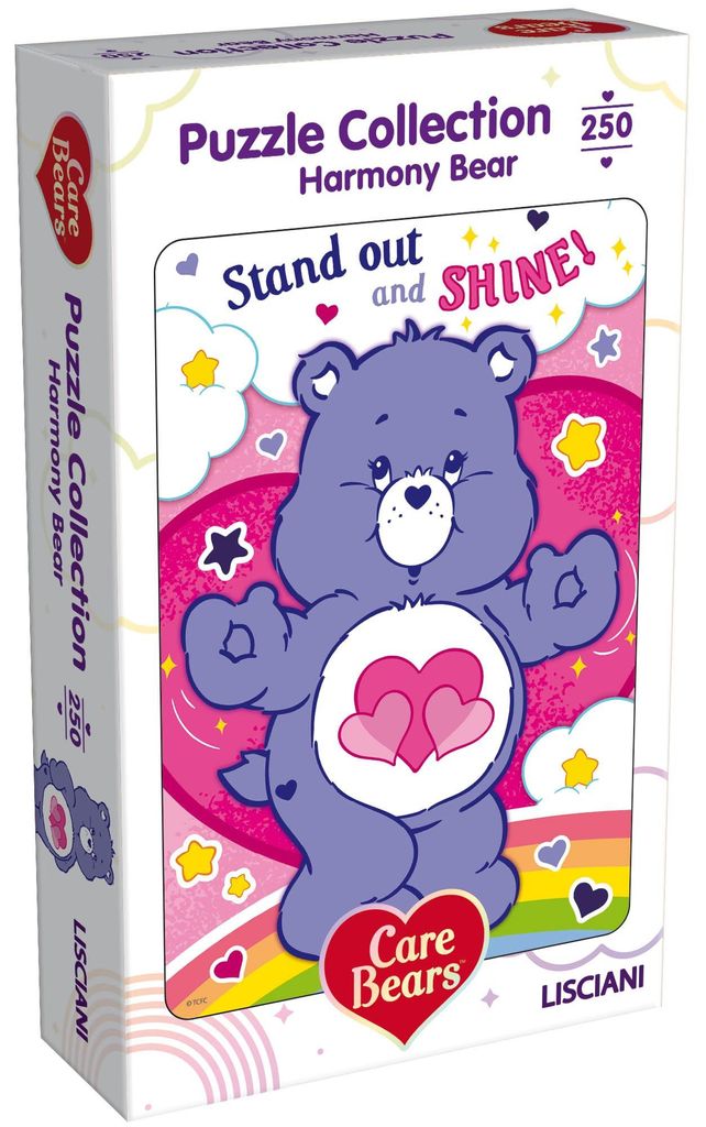 Lisciani Care Bears Harmony Puzzle 250 Teile für Kinder und Erwachsene, 50x35 cm