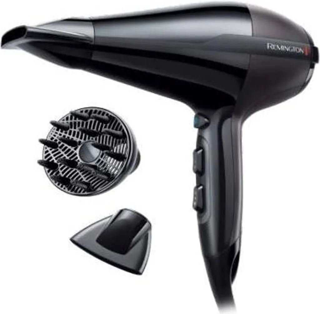 Asciugacapelli Remington AC5912 Tre Temperature Ionizzate 2200 W Nero