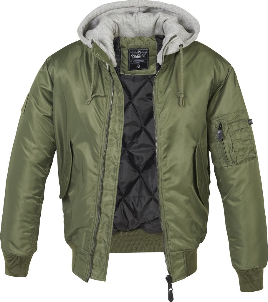 Brandit Ma1 Jacke Grün 3XL Mann Grün 3XL