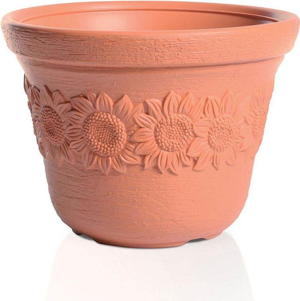 Květináč SUNNY 40 cm - barva: cihla Immagine del prodotto 