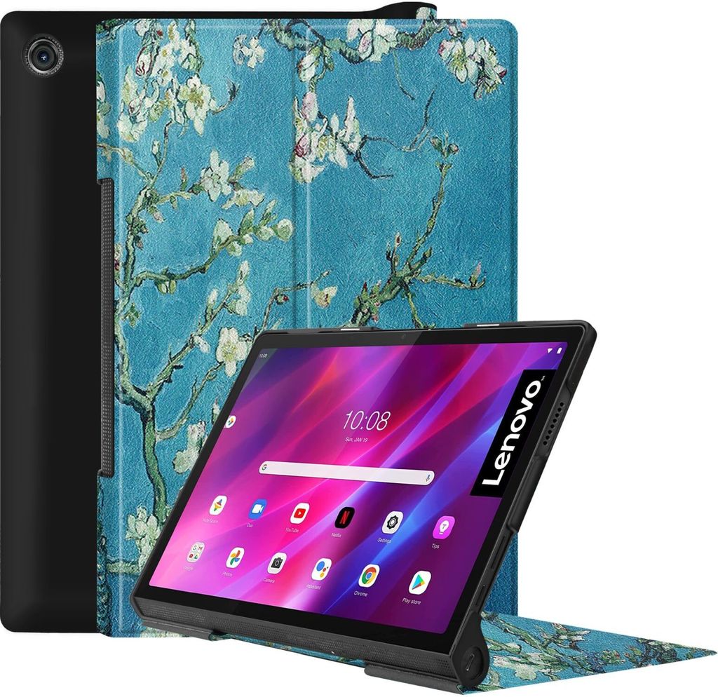 Tablet Hülle für Lenovo Yoga Tab 11 YT-J706F 2021 11 Zoll Slim Case Etui mit Standfunktion und Auto Sleep/Wake Funktion