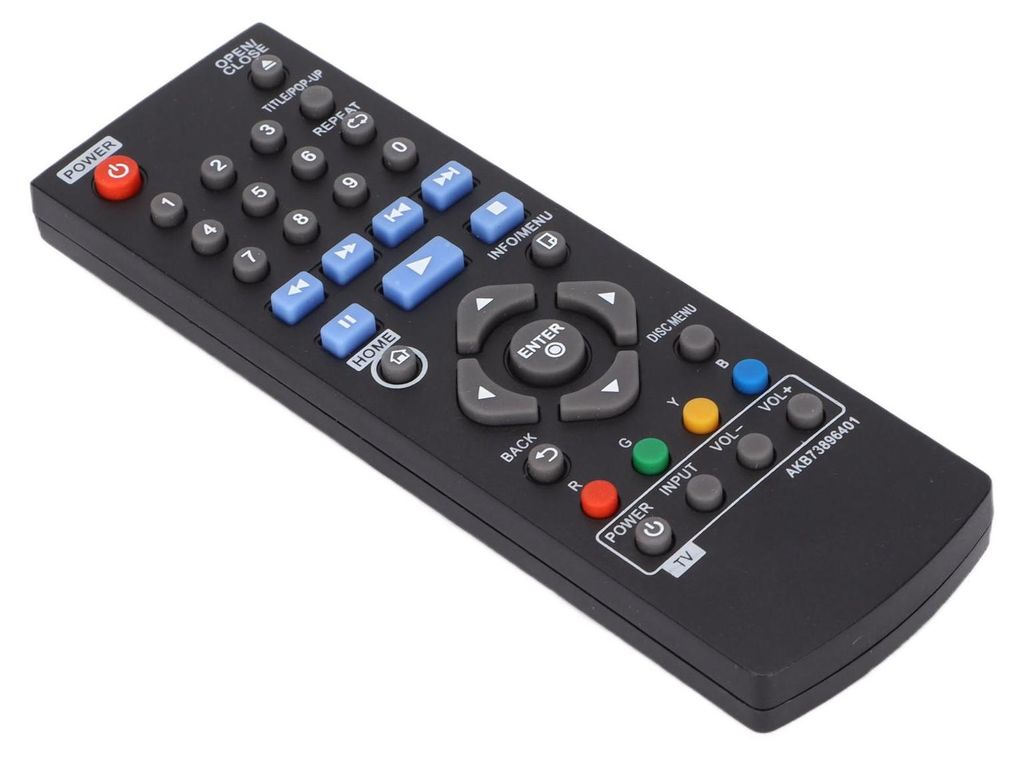 Náhradní dálkové ovládání pro DVD přehrávač BP340 BP135 Obrázek produktu 