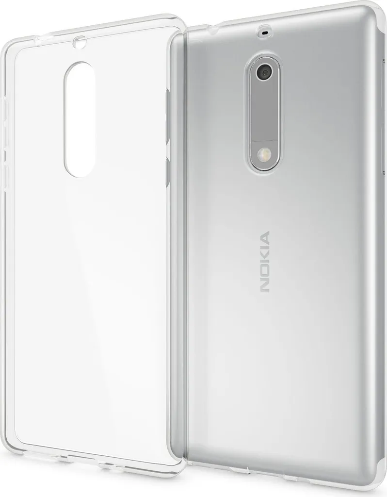 Offerta Custodia Nokia 5 NALIA: Silicone Morbido e Trasparente al Miglior Prezzo