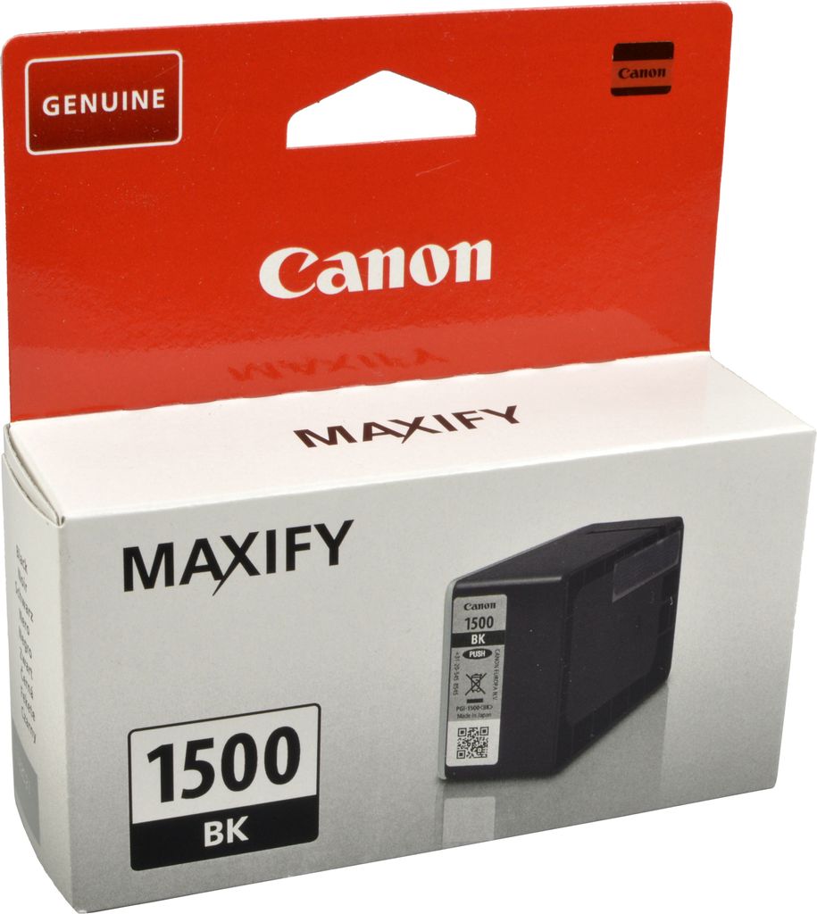 Canon PGI-1500BK Schwarz Tintentank, Schwarz, Tinte auf Produktbild 