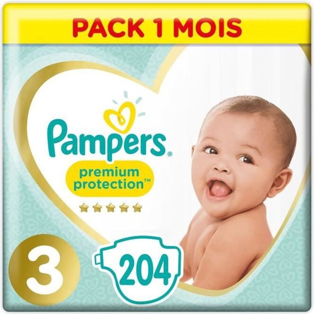 Pampers Baby Windeln Größe 3 (6-10kg) Premium Protection, Produktbild 