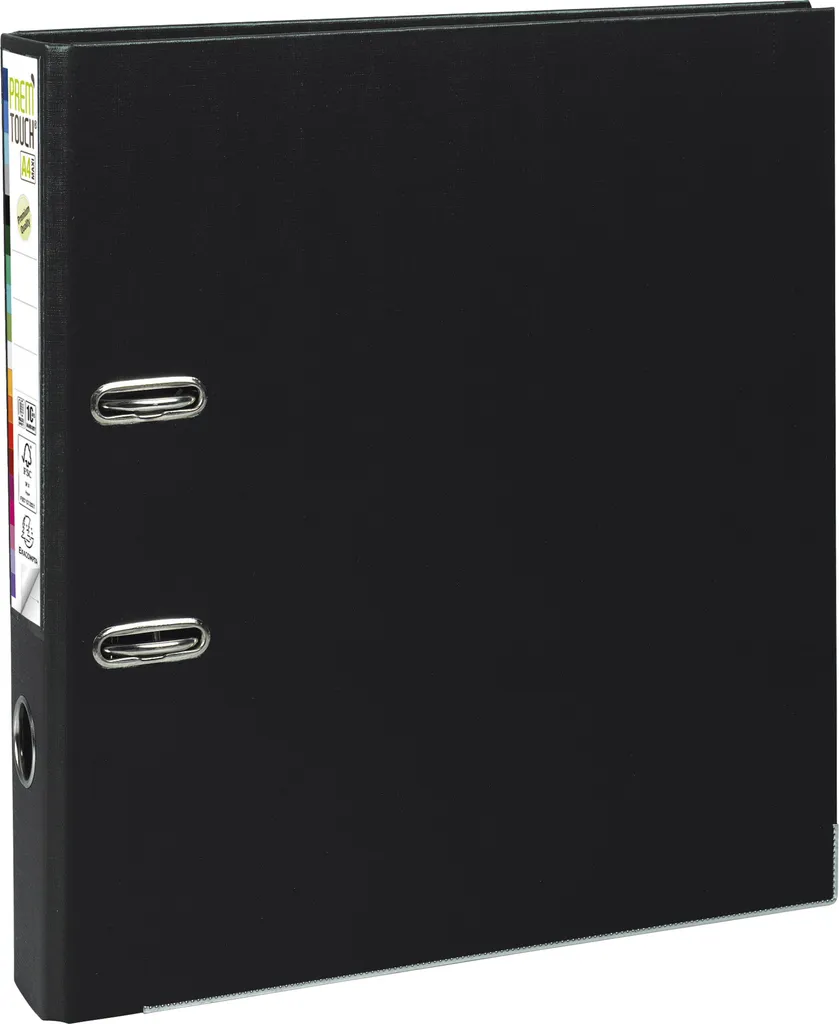 Lot de 10 Classeurs à levier A4 maxi Exacompta Prem'Touch Dos 50mm Noir
