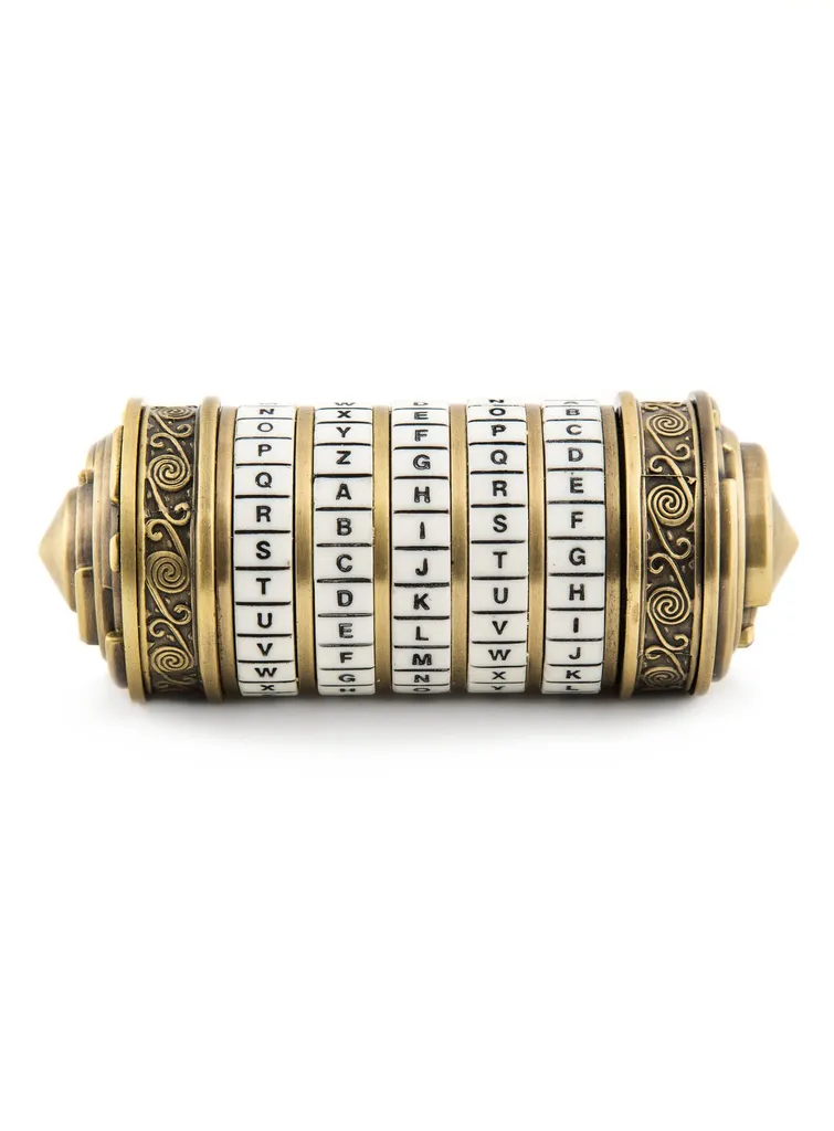 Mini Kryptex Réplique Da Vinci Code en métal avec code interchangeable - 8