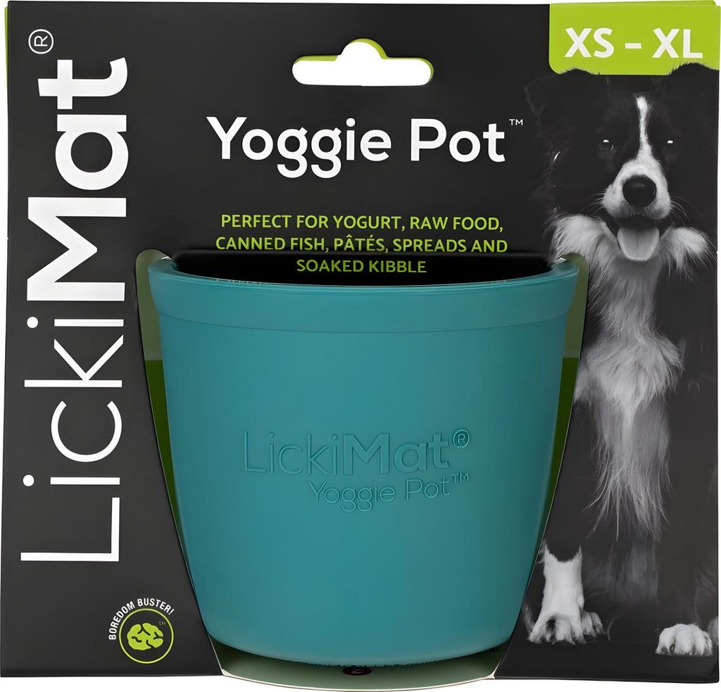 YOGGIE POT LICKIMAT, Colore: Blu Immagine del prodotto 