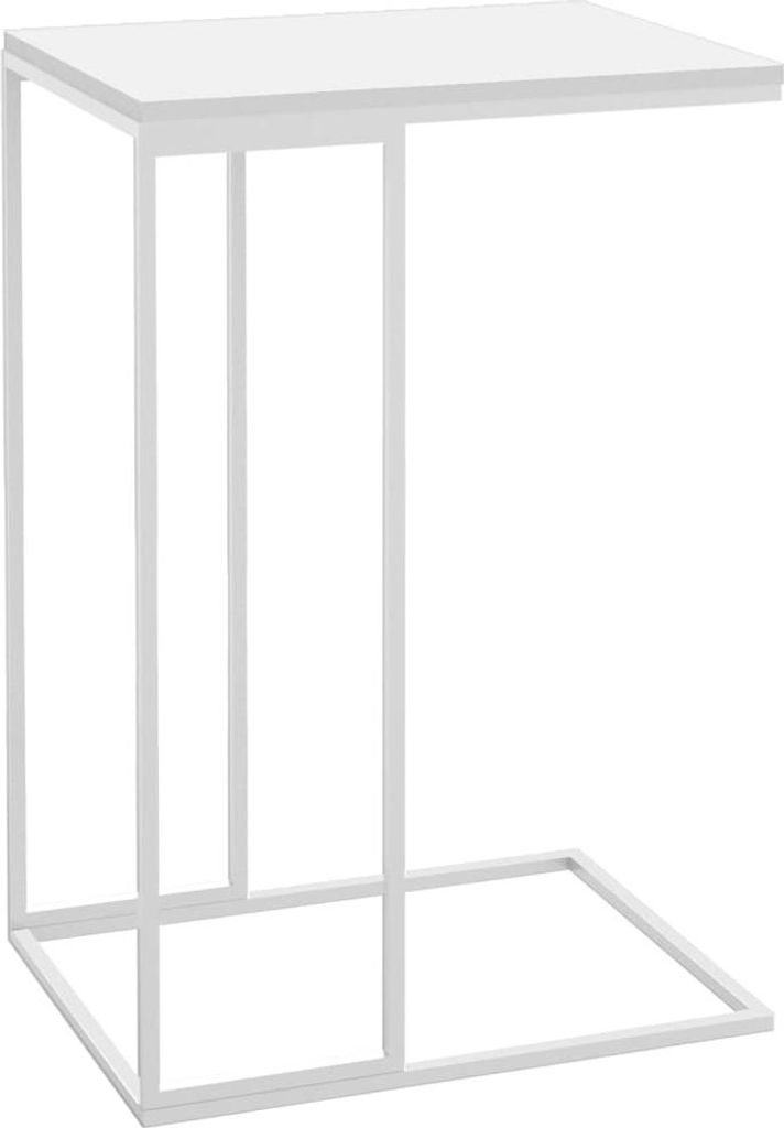 vidaXL Beistelltisch Weiß 40x30x59 cm Holzwerkstoff