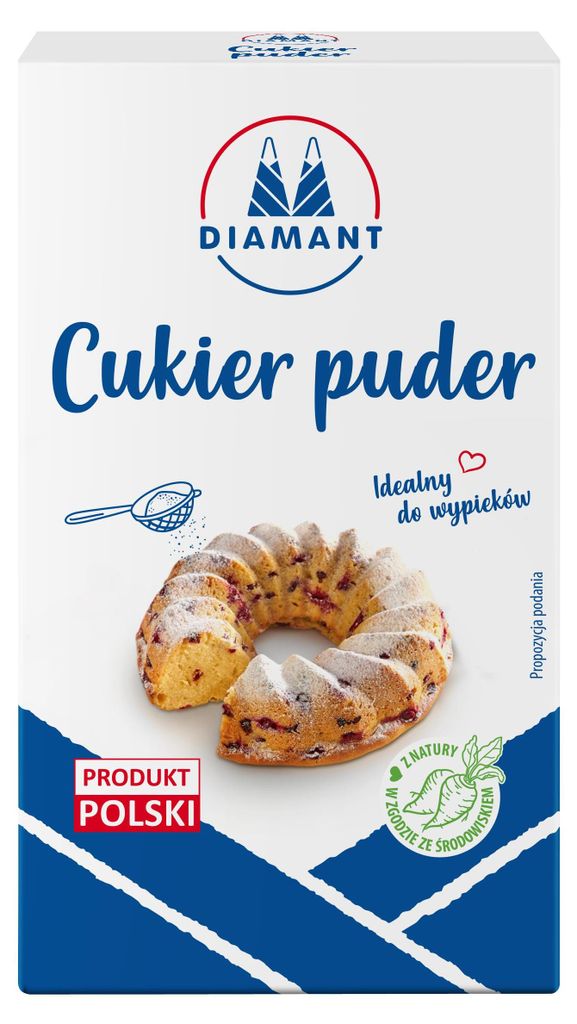 Diamant cukier puder 250g Zdjęcie produktu 