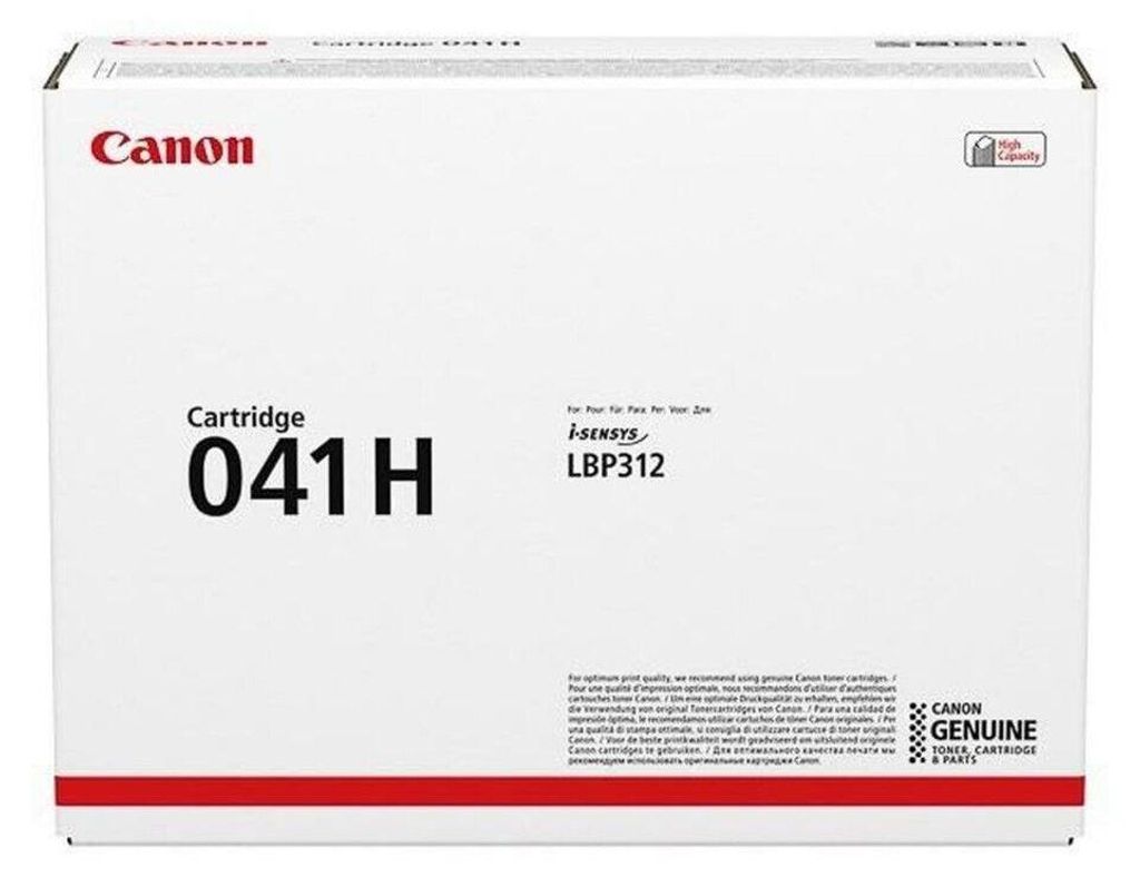 Canon Toner 041 H - Hohe Ergiebigkeit - Schwarz - Original Produktbild 